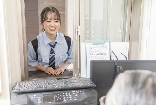 管理人さんがいると安心！