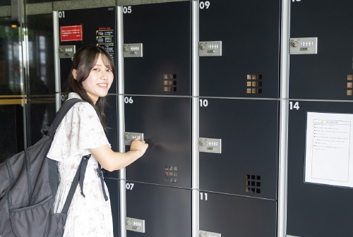 宅配ロッカーがあると便利♪